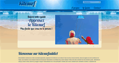 Desktop Screenshot of kitesurfaddict.com